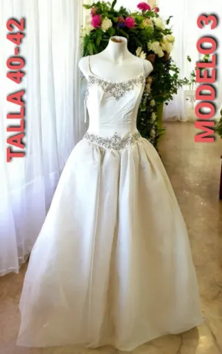 Lote 6 Vestidos de Novia Vintage