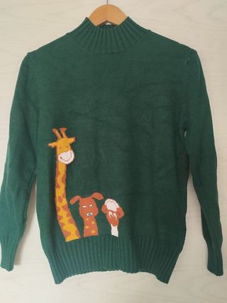 Jersey invierno mujer cuello alto