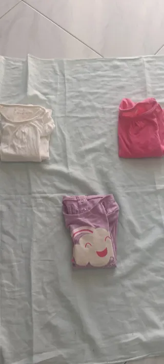 Lotto 3 body manica lunga 86 cm