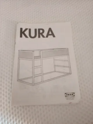 Cama alta Ikea Kura