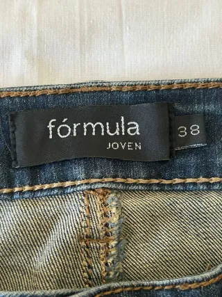 Pantalón Fórmula Joven Azul Talla 38
