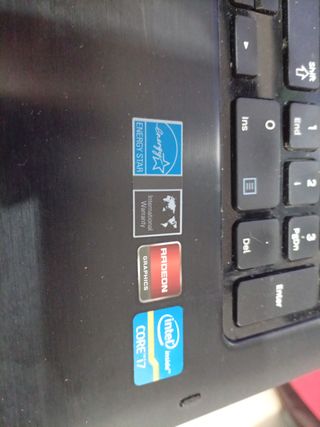 Portátil Samsung diecisiete pulgadas Core i7