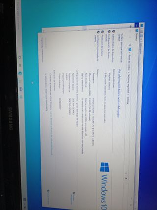 Portátil Samsung diecisiete pulgadas Core i7