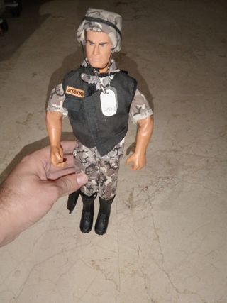 Muñeco Action Man militar