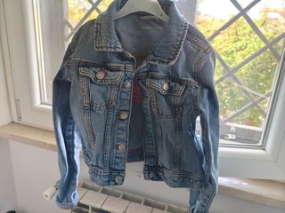 Giacchetto jeans bambina tg 9-10 anni (140 cm)