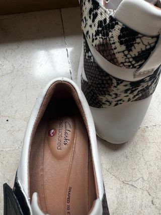 Zapatillas Clarks Piel Talla 37 Nuevas
