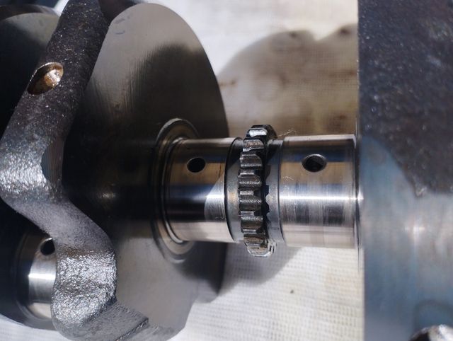 Cigüeñal Kawasaki KLE 500 Ojo!!  Tornillo NO.