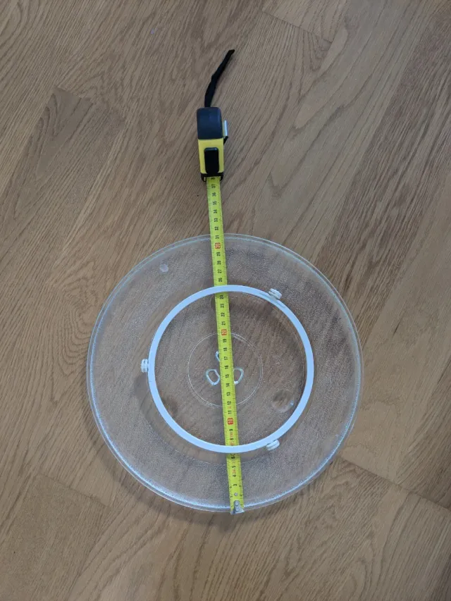 Plato giratorio para microondas