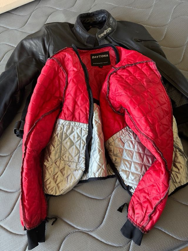 Chaqueta Moto Daytona Cuero L-XXL