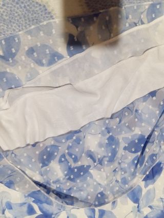 Camisa Lola Ruiz Mujer Azul/Blanco Nueva