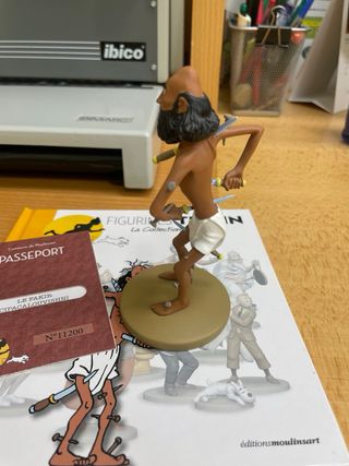 Figura Tintín El Fakir Cipacalouvishni