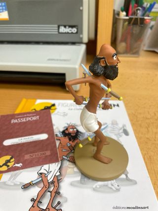 Figura Tintín El Fakir Cipacalouvishni