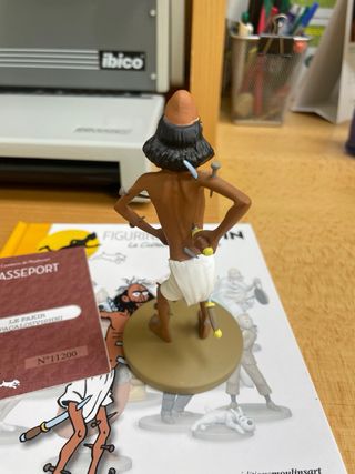 Figura Tintín El Fakir Cipacalouvishni