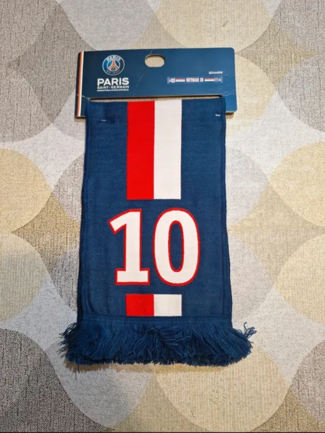 Sciarpa PSG 2017 18 arrivo neymar jr ufficiale