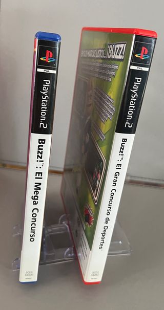 Pack Buzz! PS2: El Mega Concurso + Deportes