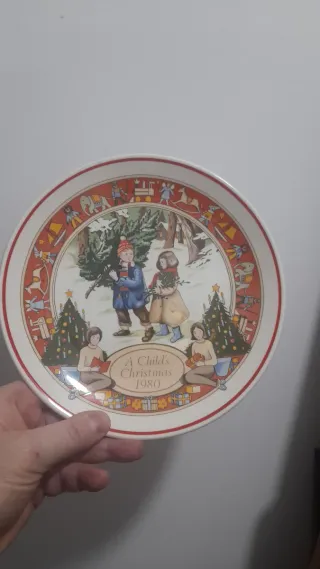 Piatto A Child's Christmas 1980