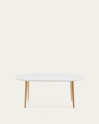 Mesa Ovalada Extensible Kave Home “Oqui”