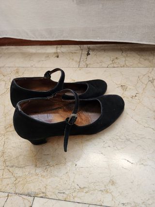 Zapatos de Flamenco Negros