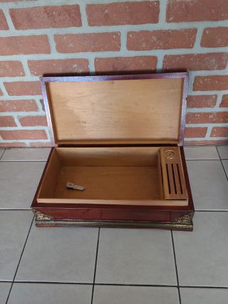 Scatola per sigari cubana in legno