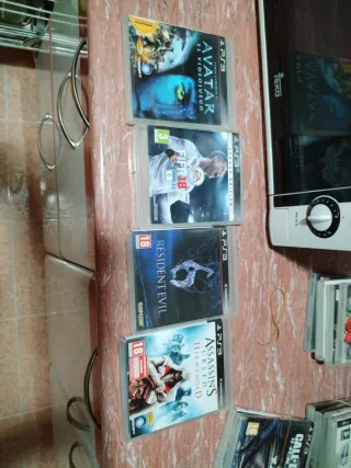 Lote 4 Juegos PS3: Avatar, FIFA 18, Resident Evil,