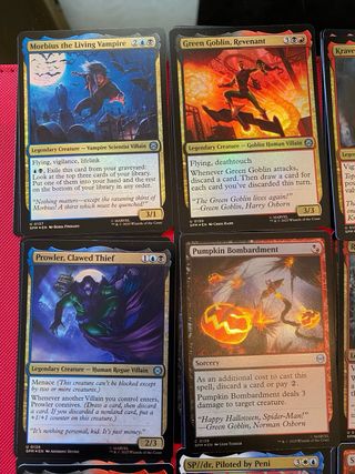 Lote Magic Spiderman Multicolor Ingles Foil