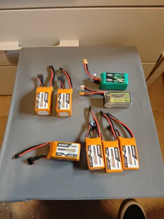 Pacco batterie per droni FPV (nuovo)