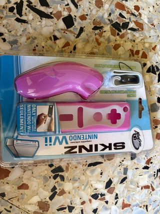 Skinz para Nintendo Wii - Rosa
