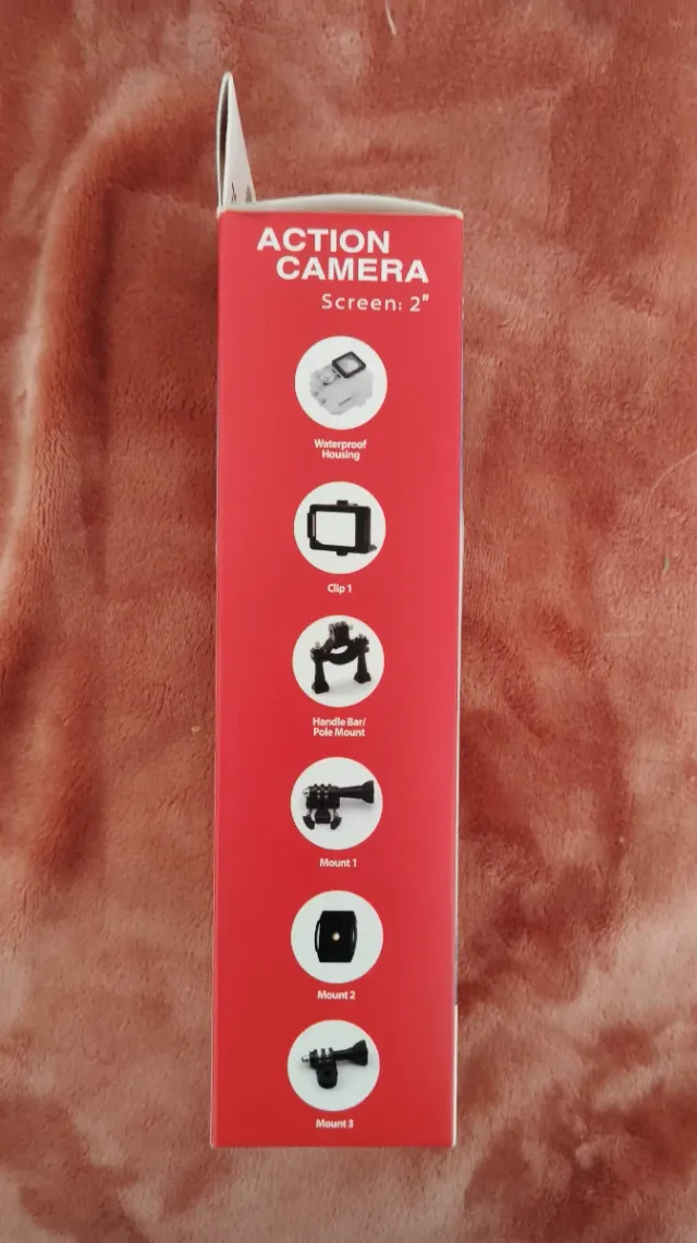 Cámara de Acción Prink HD 720p Waterproof 30M