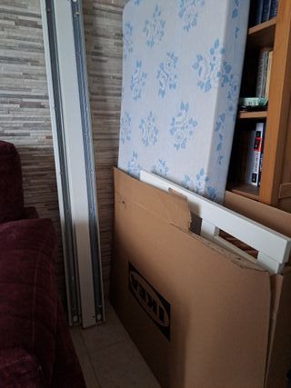 Cama infantil blanca IKEA