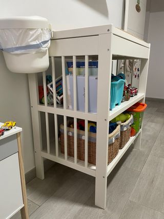 Cambiador blanco Bebé IKEA