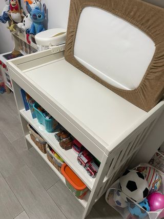 Cambiador blanco Bebé IKEA