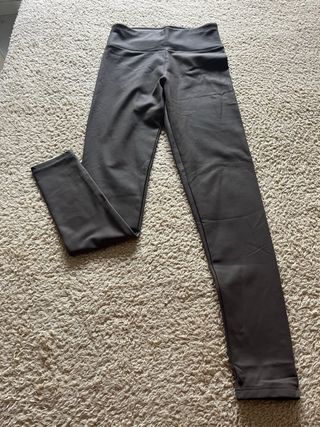 Leggings térmicos marrones efecto piel