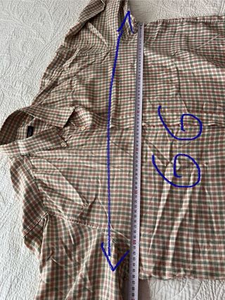 Camisa de cuadros XXL