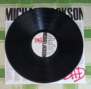 LP Michael Jackson - Bad - España 1987