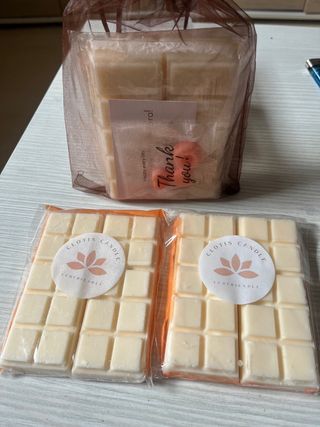 Saquitos de bombones aromáticos / wax melts
