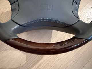 Volante Mercedes S W220 W215 Madera Cuero