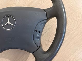 Volante Mercedes S W220 W215 Madera Cuero