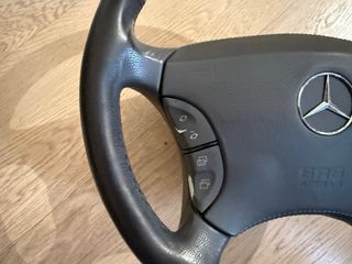 Volante Mercedes S W220 W215 Madera Cuero