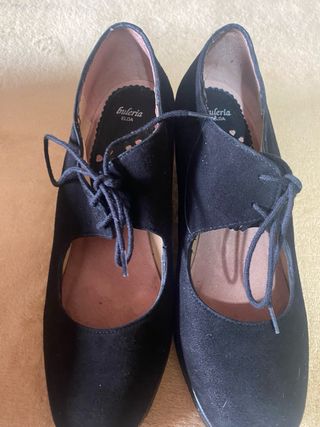 Zapatos de Flamenco Roberto Garrudo Negros