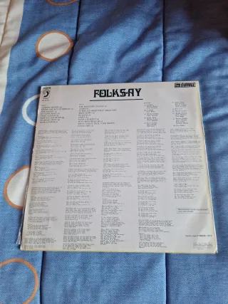 Vinilo LP Folksay - Colección Canciones Americanas