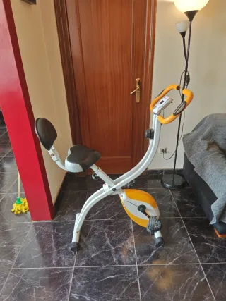 Bicicleta Estática Plegable