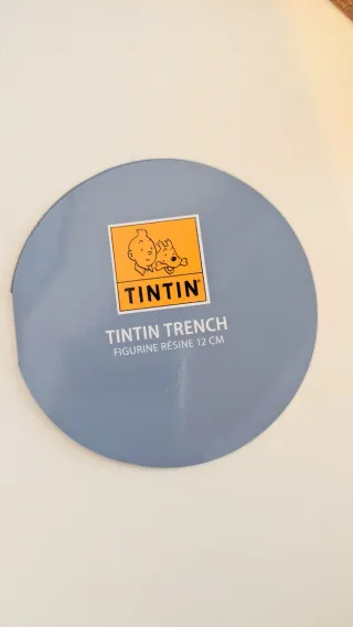 Figura Tintín Resina 12 cm