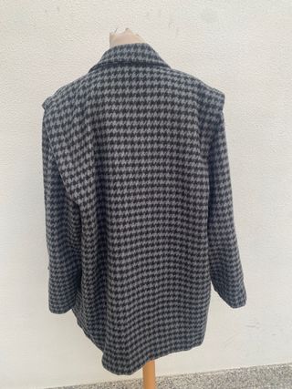 Abrigo Vintage Oversize Unisex lana 