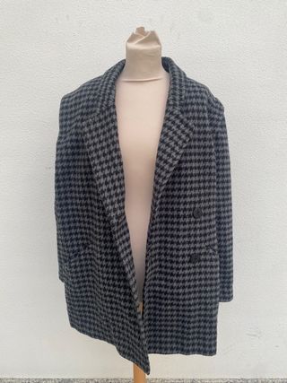Abrigo Vintage Oversize Unisex lana 
