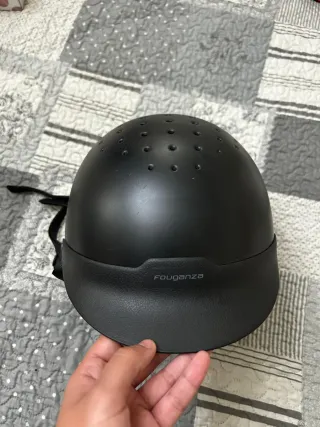 Casco Hípica Fouganza Negro