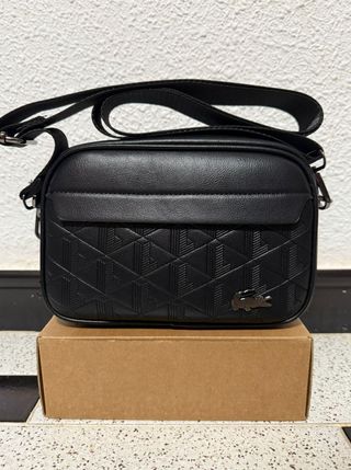 Bandolera Lacoste Negra