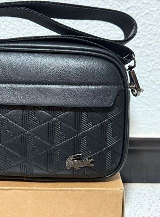 Bandolera Lacoste Negra