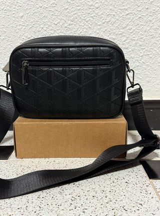 Bandolera Lacoste Negra
