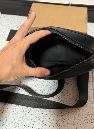 Bandolera Lacoste Negra