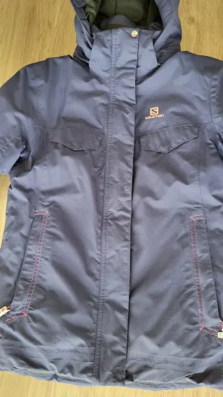 Chaqueta de esquí Salomon azul